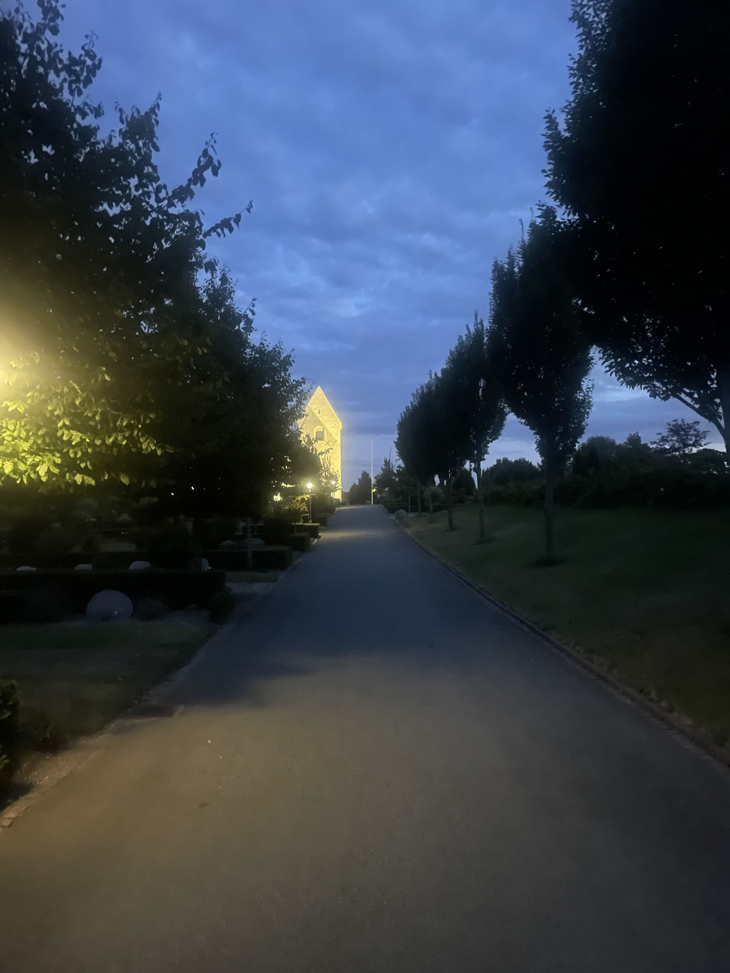 Some beautiful photos of a church in Denmark.